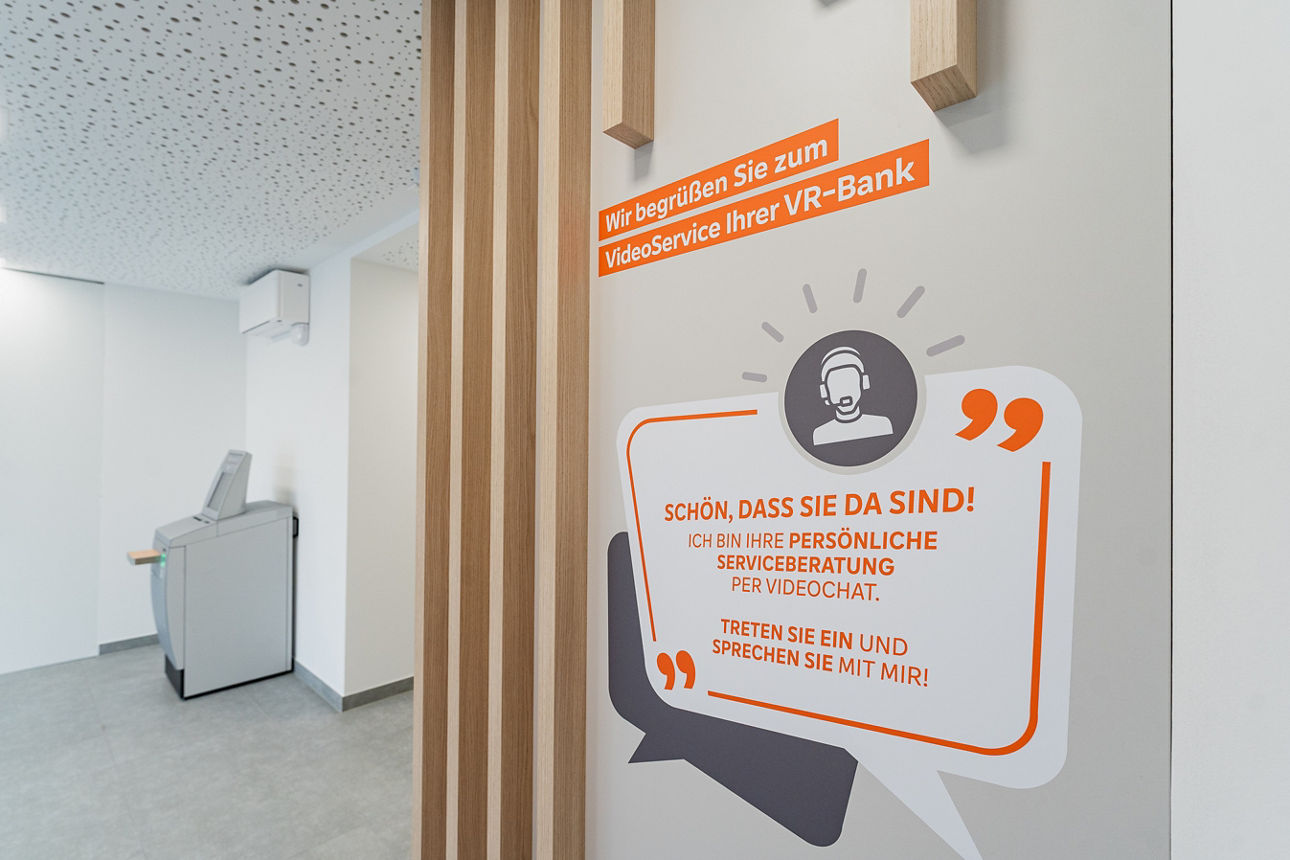 Sicht auf den SB-Bereich in Burlafingen