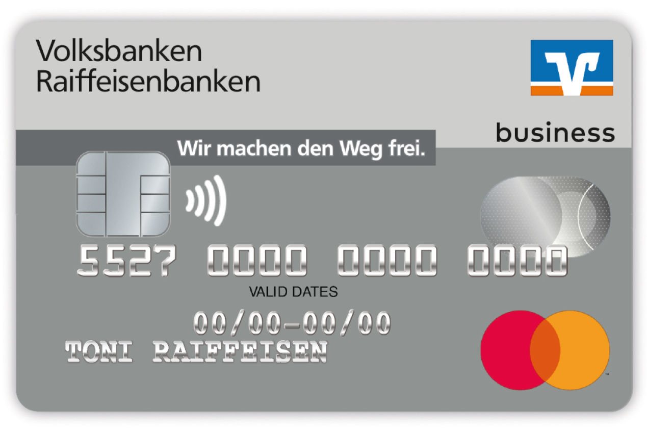 Kartenabbildung der BusinessCard Direct als Mastercard