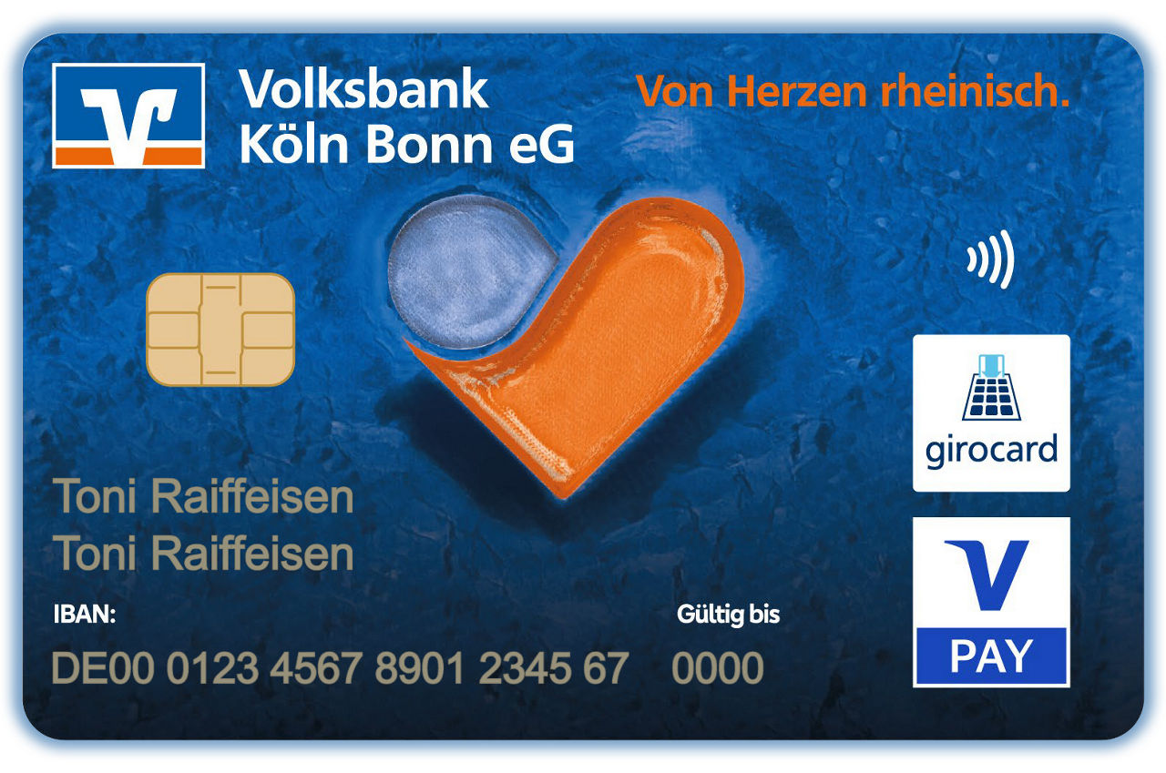 girocard V PAY für Mitglieder im Mitgliederdesign
