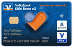 Illustration der girocard V PAY im Mitgliederdesign