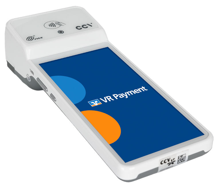 Abbildung des CCV Mobile A960-Kartenterminals