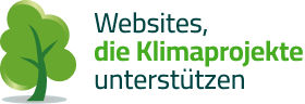 Logo für das Zertifikat unserer CO2 Neutralen Website