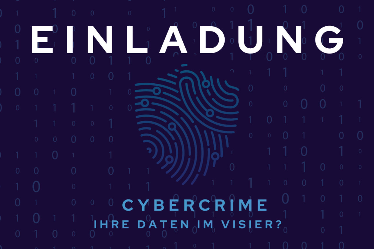 Grafik mit Zahlen und einer Art Fingerprint-Schutzschild