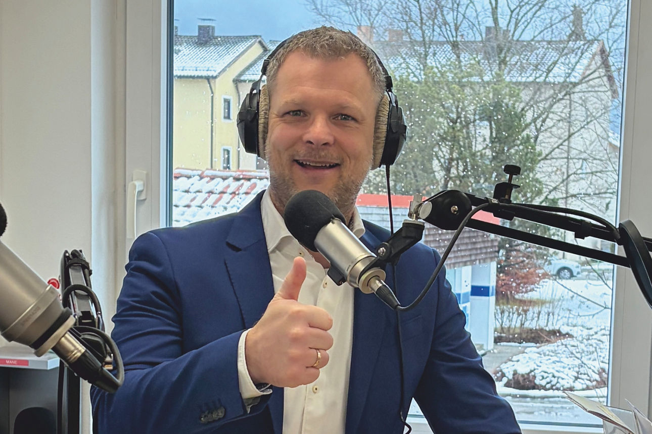Zu Gast bei Radio Alpenwelle