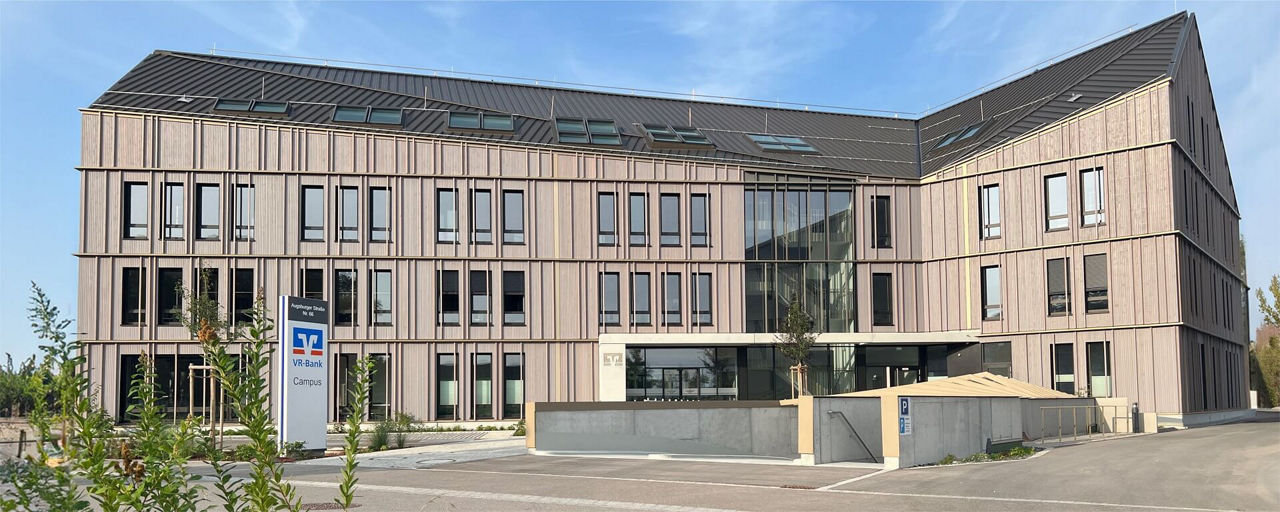 VR-Bank Campus der VR-Bank Memmingen eG - Außenansicht