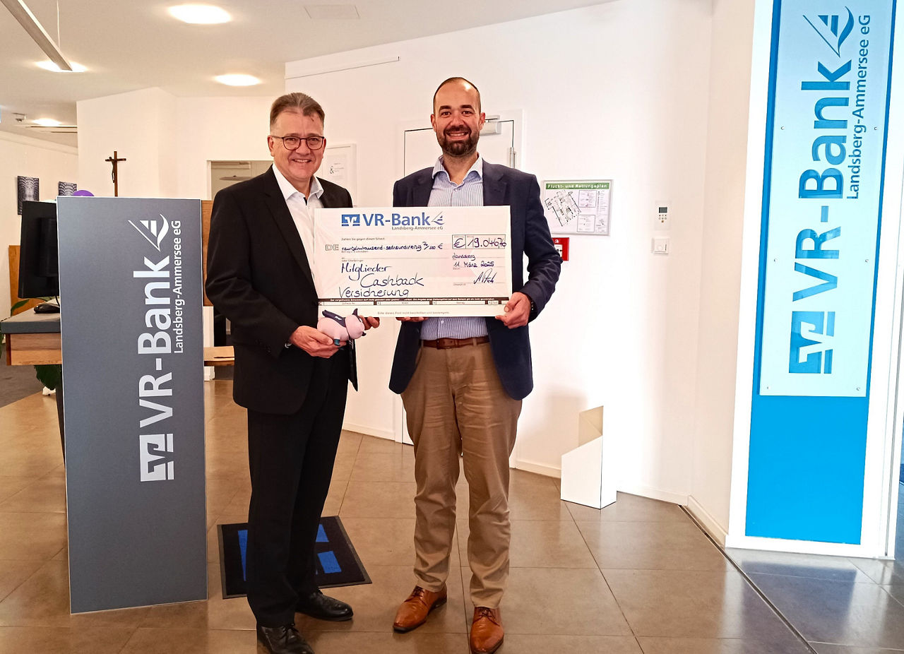 Sie sind zurück! Die Cashback-Wochen bei der VR-Bank Landsberg-Ammersee eG 
