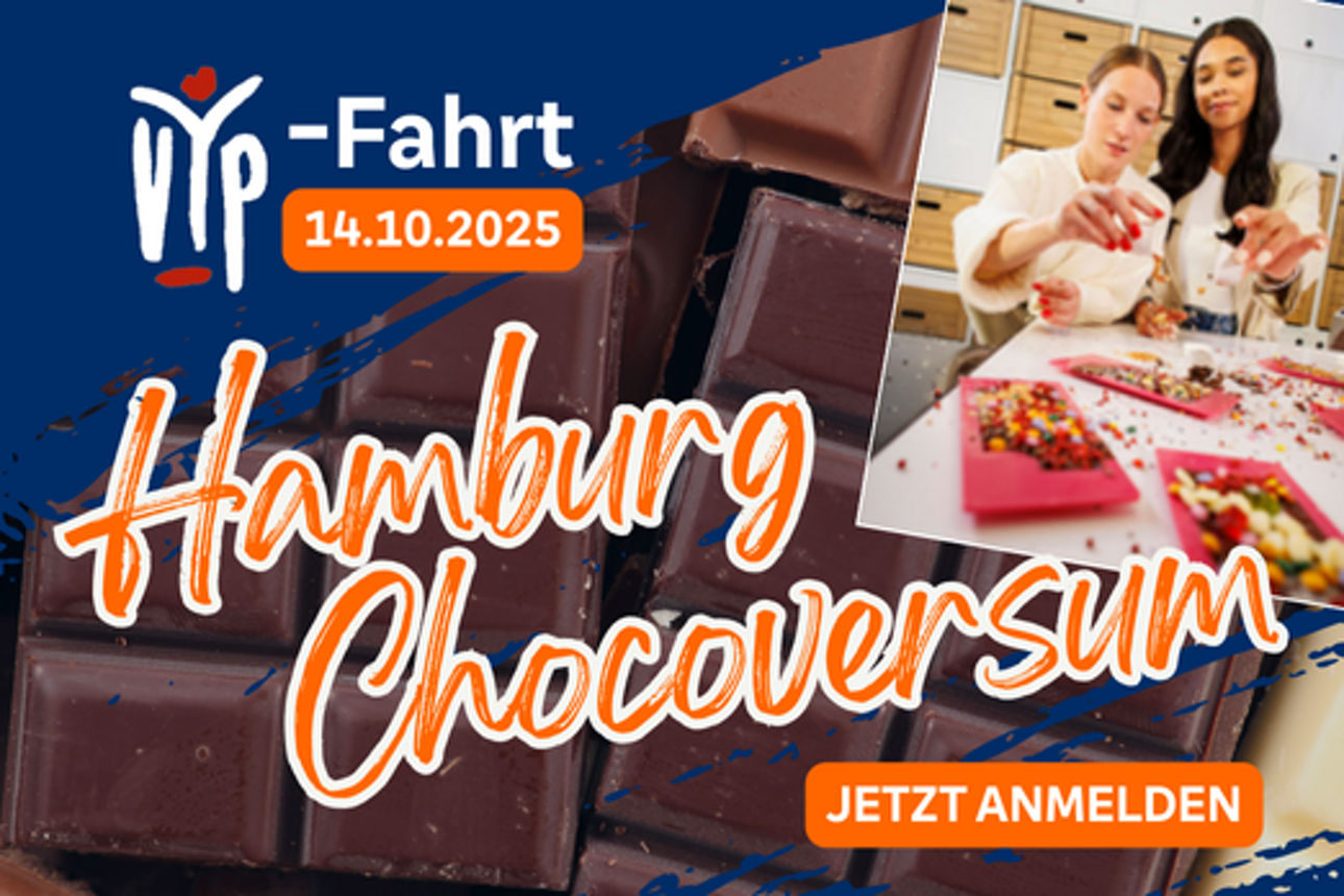 Bild mit großem Schriftzug