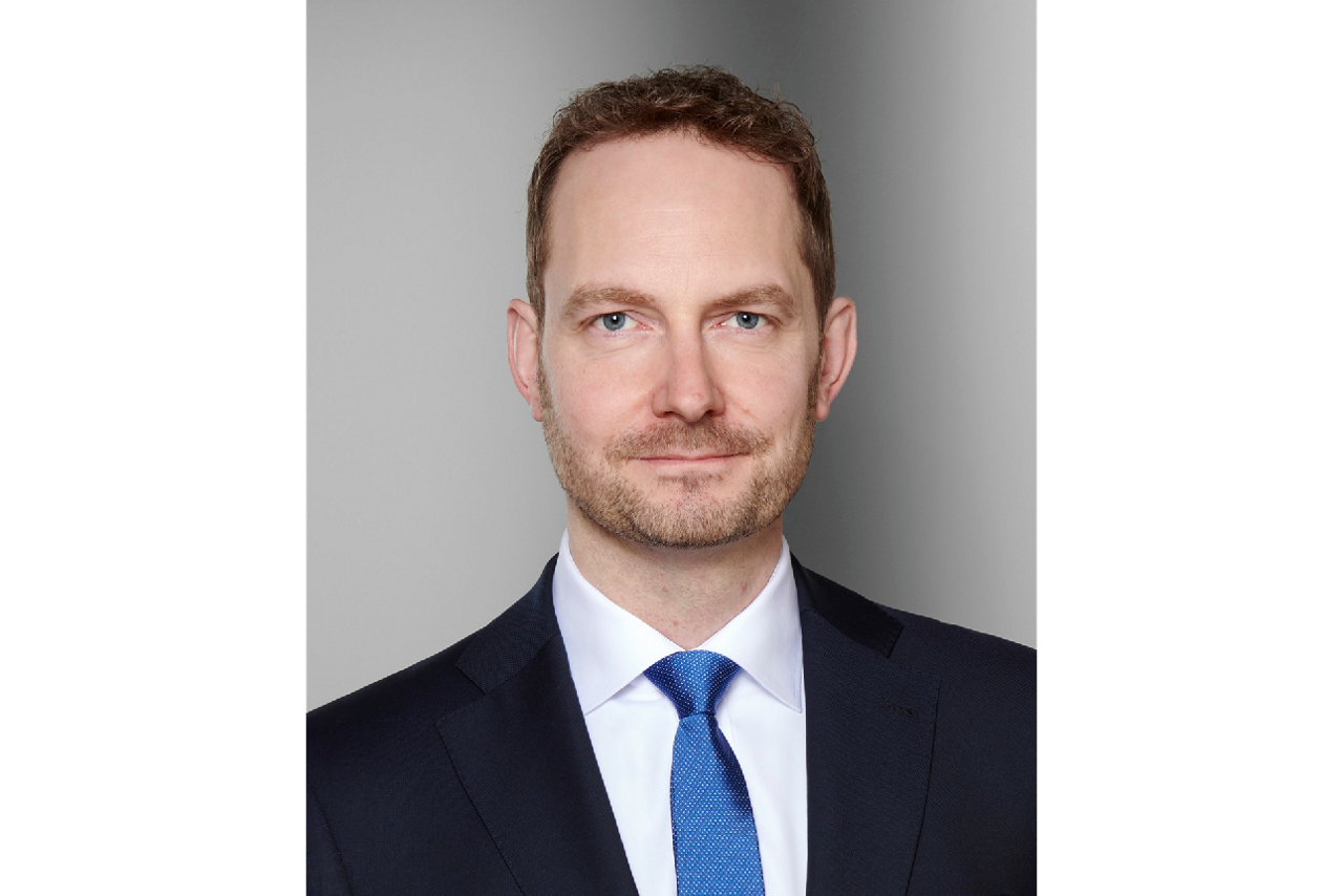 Im Bild Christian Heins (stellv. Vorstandsvorsitzender)