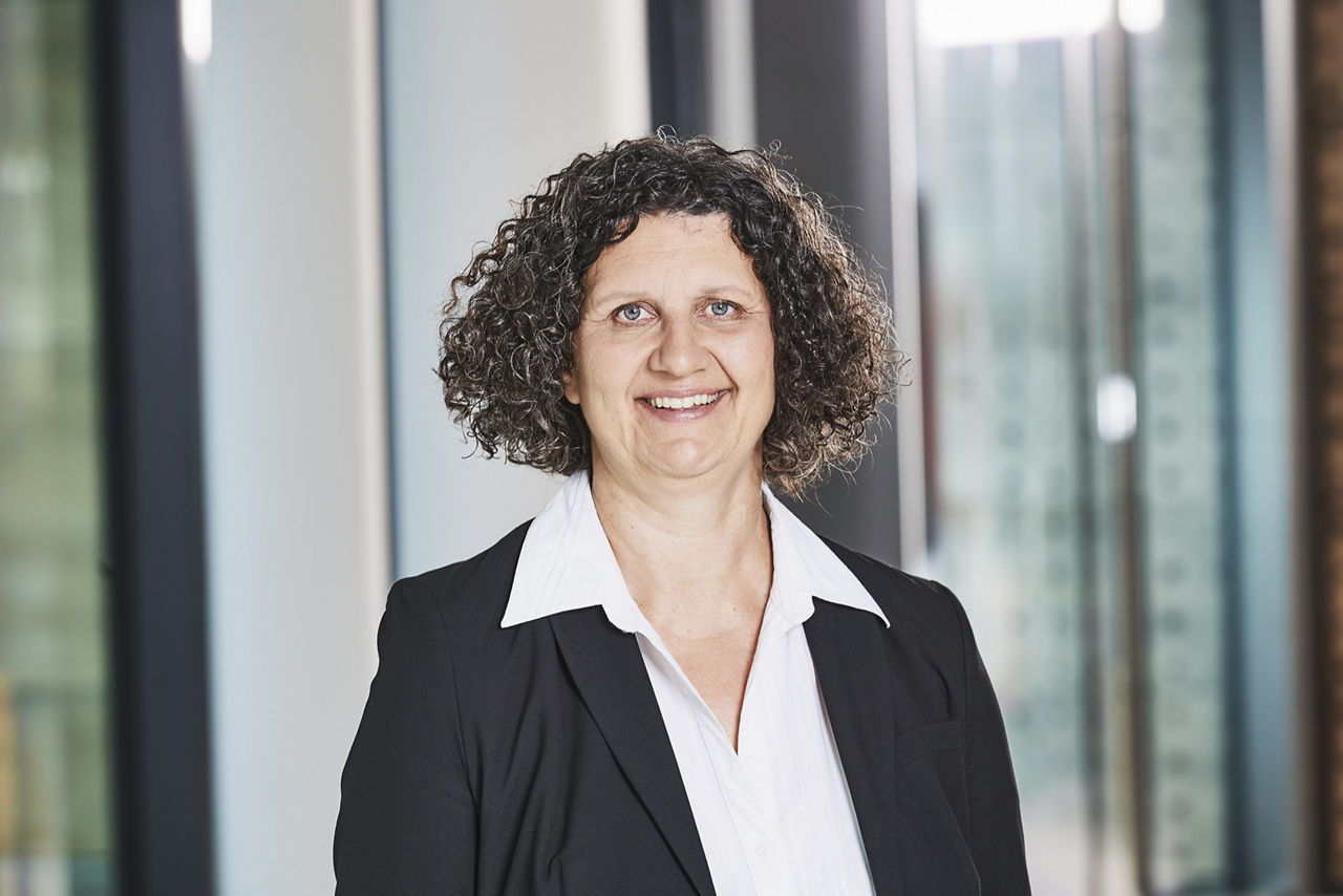 Portrait zeigt IMAXX-Mitarbeiterin Christine Grage