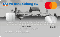 Kreditkartenabbildung Standard als Mastercard