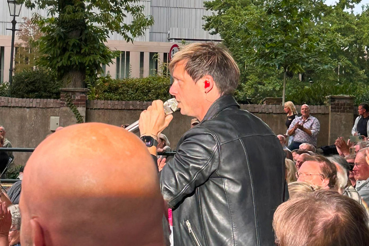 The Dark Tenor im Publikum
