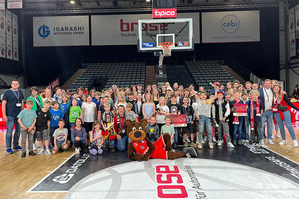Gruppenfoto Basketball