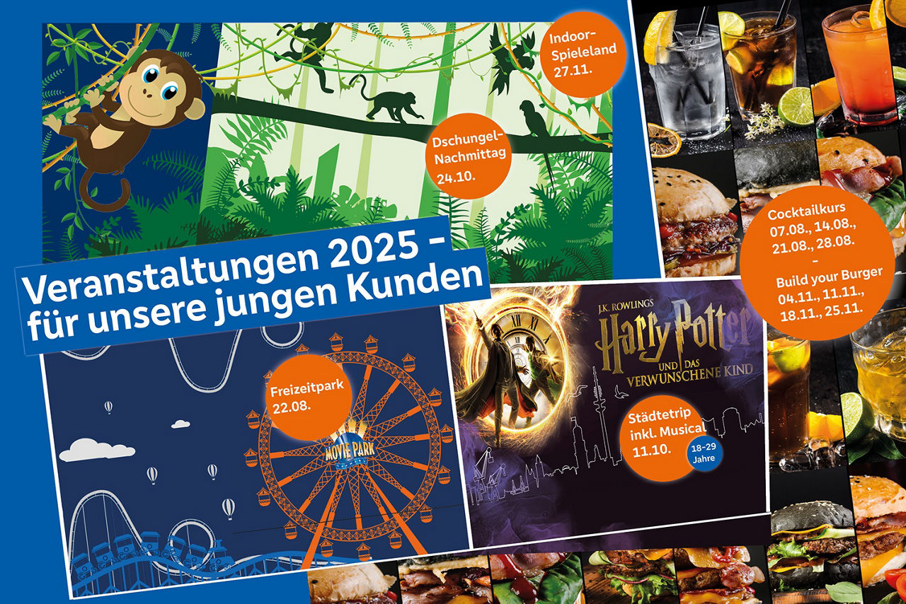 Collage der Veranstaltungen in 2025