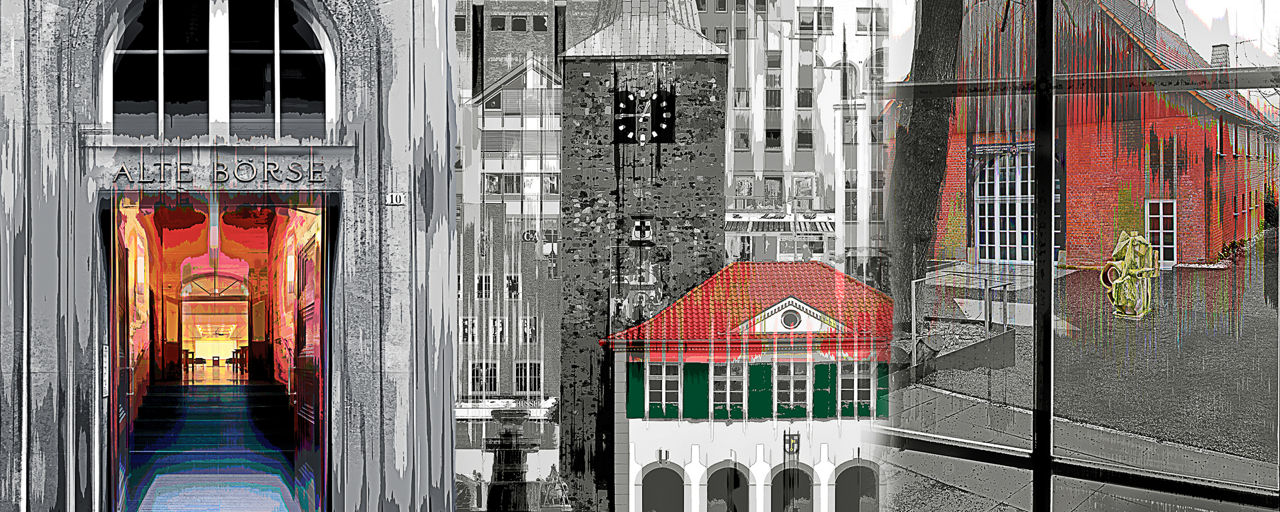 Collage Rathaus Dorsten