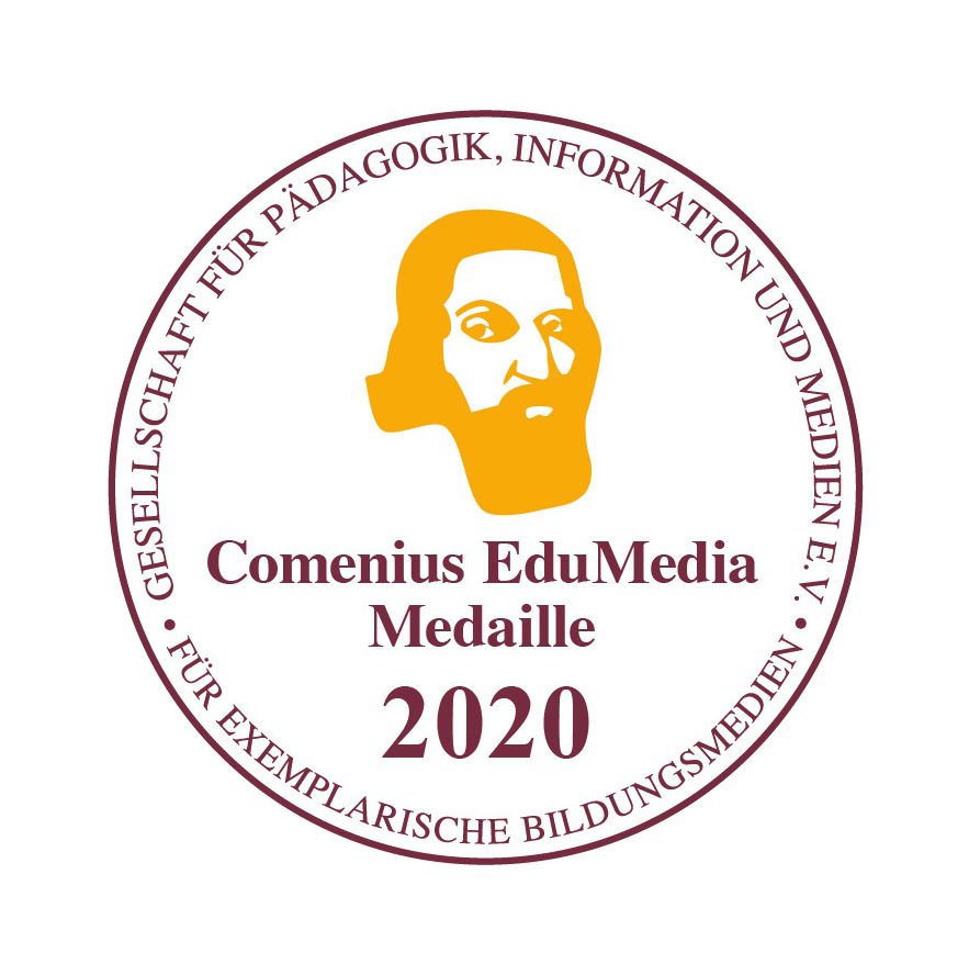 Auszeichnung Comenius EduMedia Medaille 2020