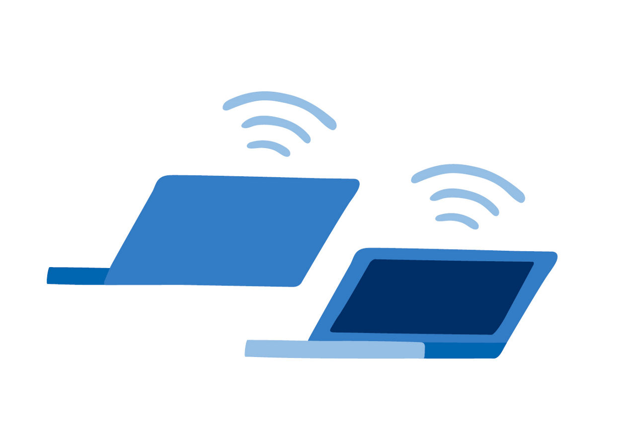 Illustration eines Computers