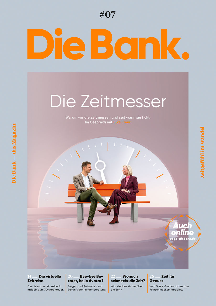 Cover-Seite vom Magazin "Die Bank."