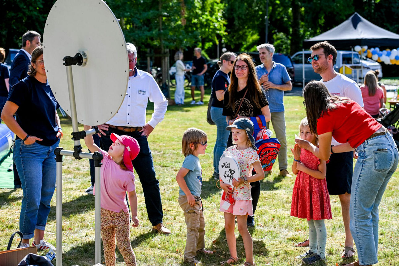 Kinder auf der Crowdfunding Veranstaltung