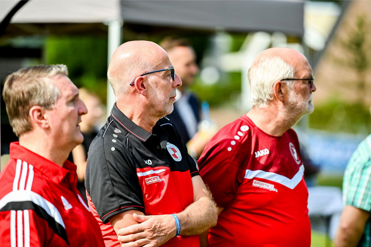 Vereinsmitglieder auf der Crowdfunding Party