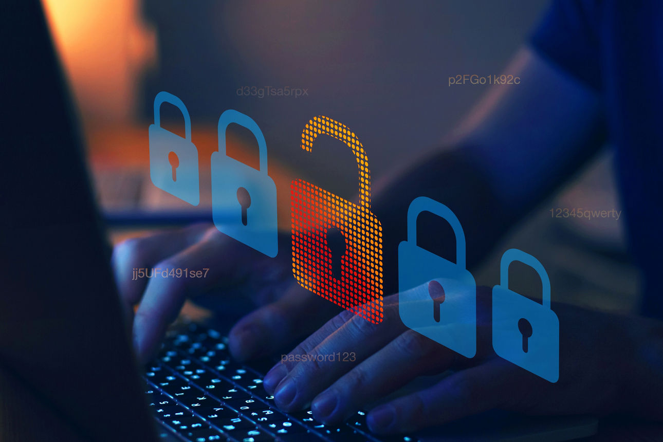 hacker attack, cyber crime concept, cybersecurity