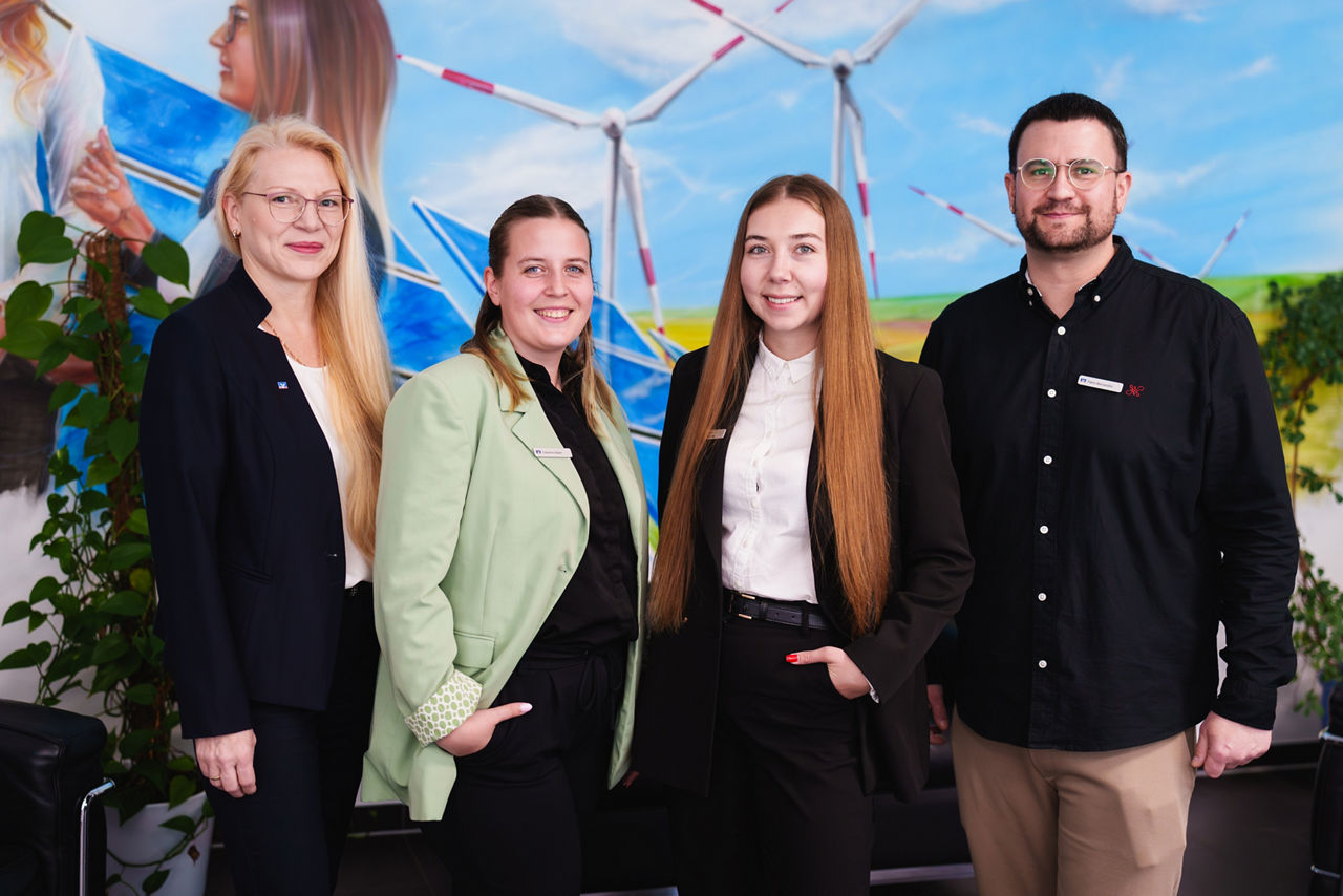 Das Team der Filiale in Steinbach-Hallenberg