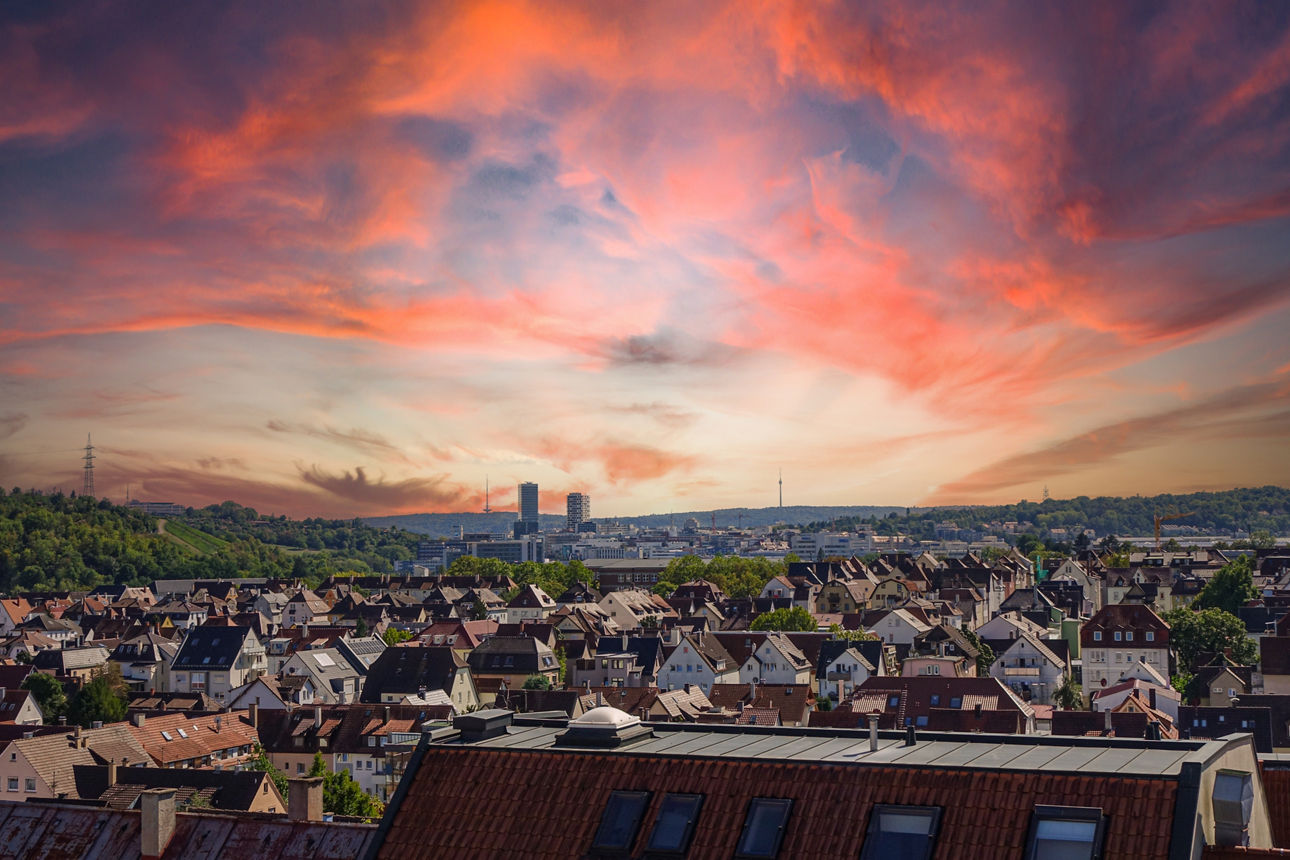 Zuffenhausen von oben
