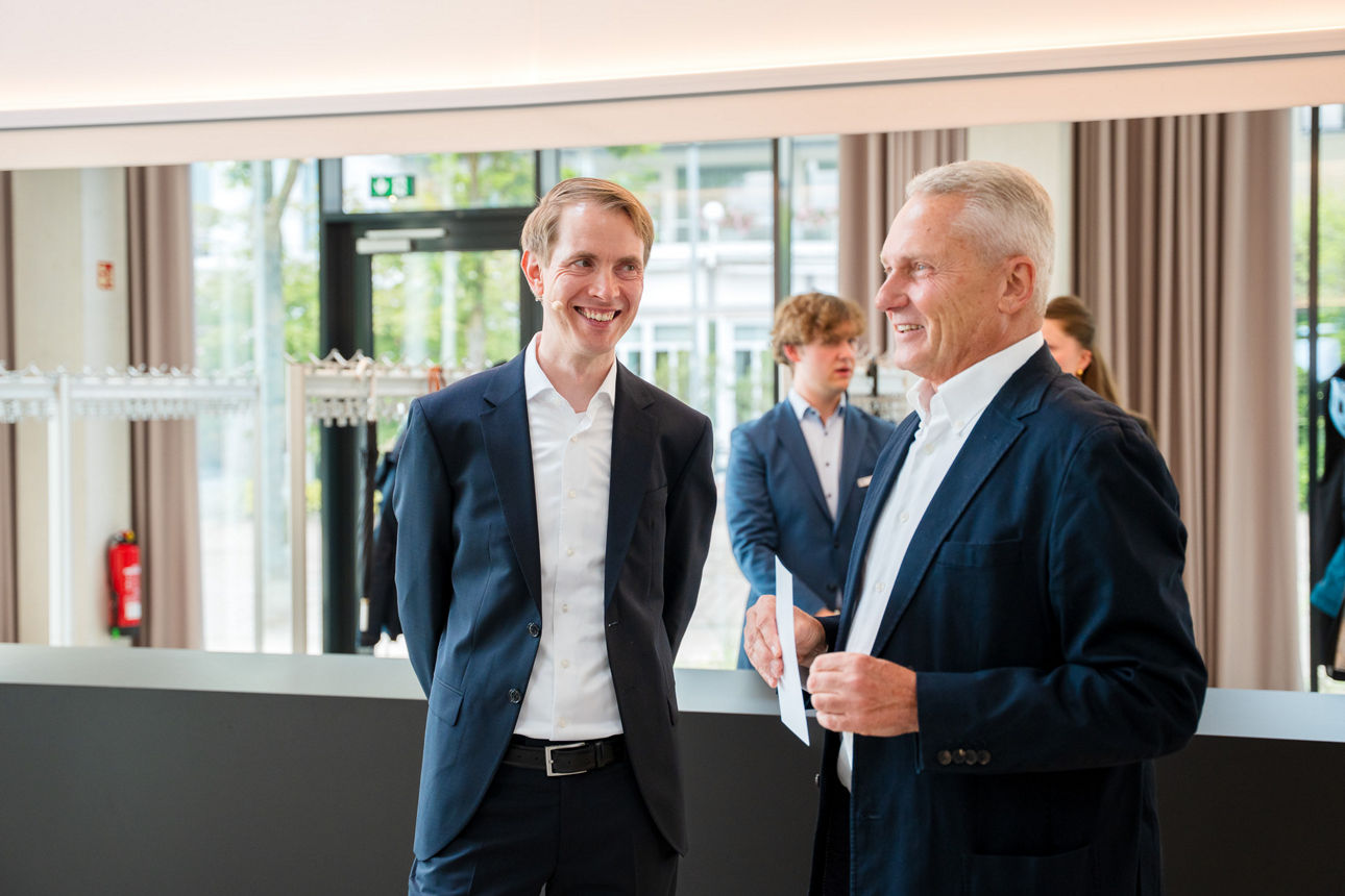 Vorstand Matthias Smit im Gespräch