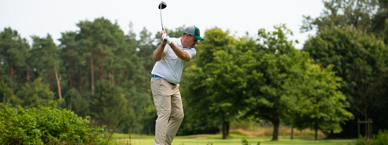 Golfer auf dem Platz