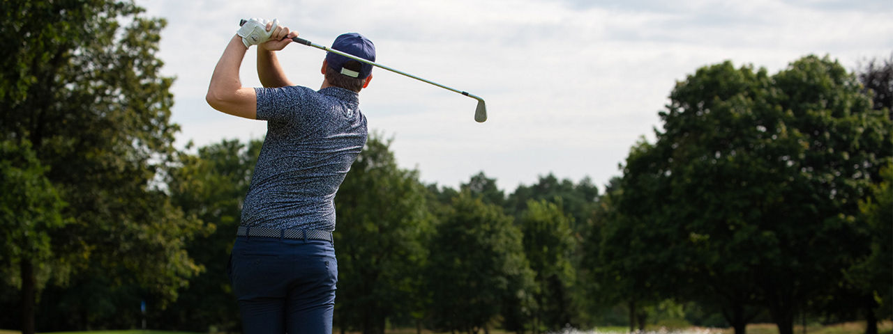 Golfer auf dem Platz