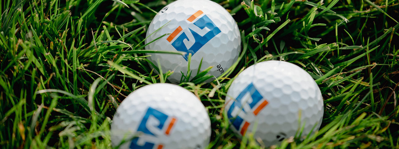 Golfbälle mit VBLH-Logo