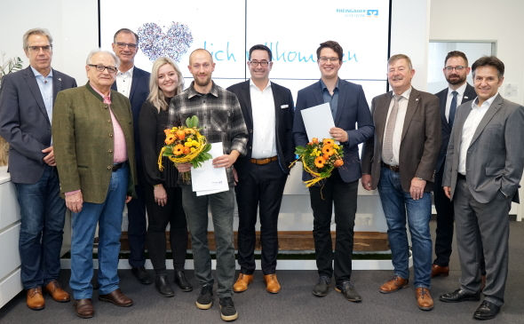 Preisverleihung Rheingauer Volksbank Preis 2022 an Christian Strubel und Till Beierle