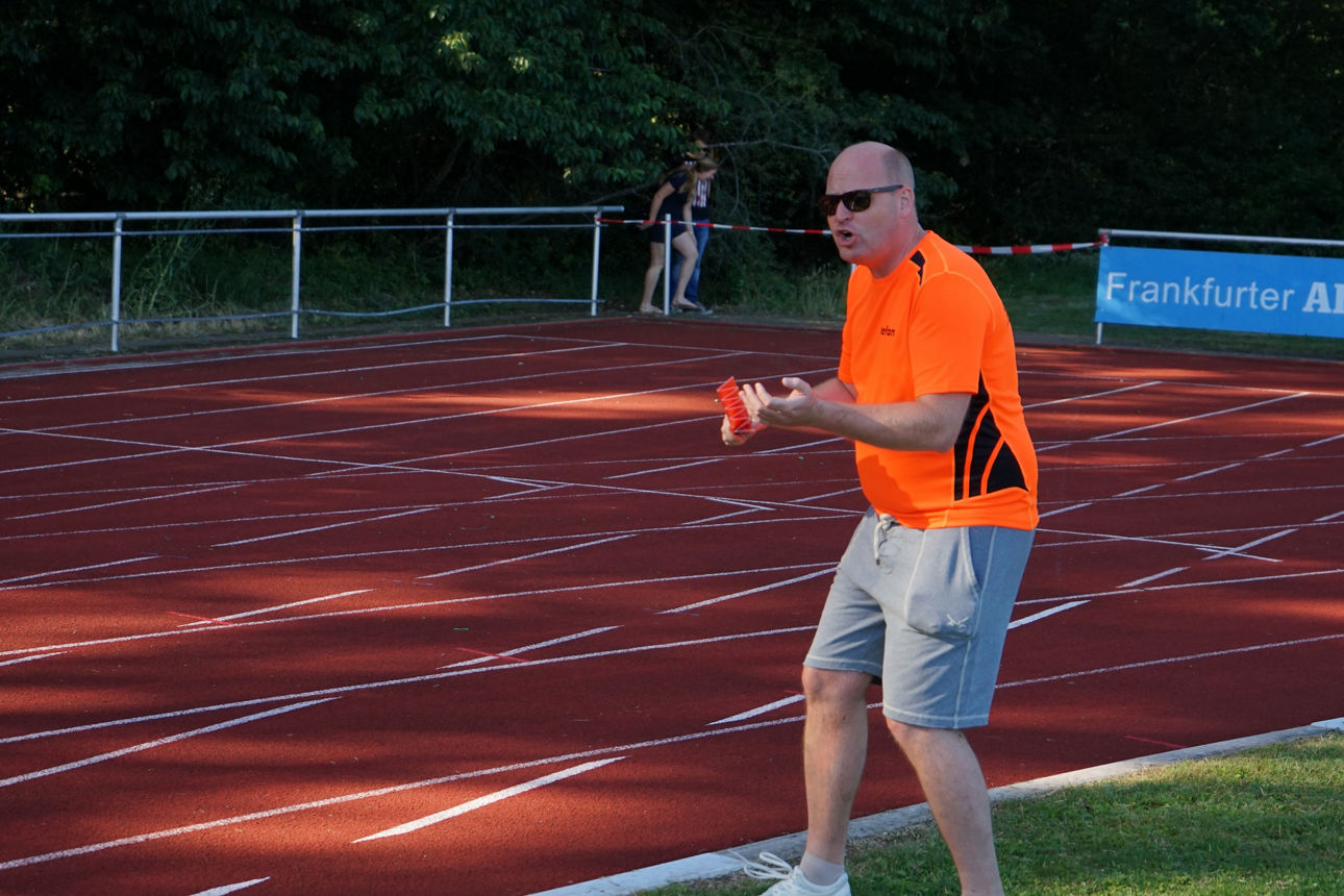 Vorstand Stefan Teveer bei der Stadtolympiade