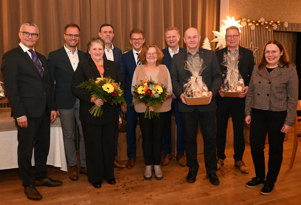 Gruppenbild der Teilnehmenden der Jubilarfeier 2025