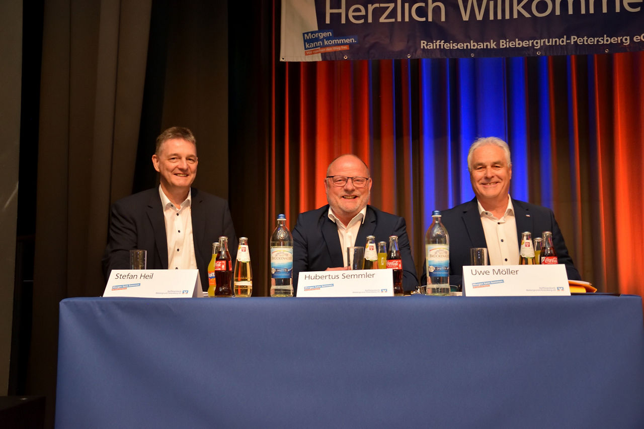 v. l.: Stefan Heil, Hubertus Semmler und Uwe Möller. 