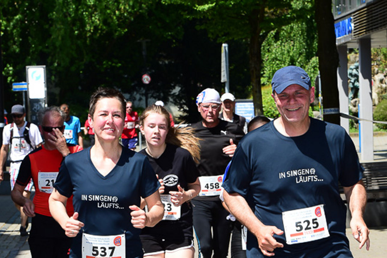 Bild vom Stadtlauf Singen 2018