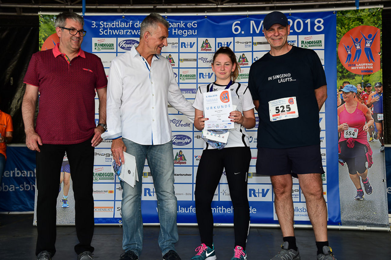 Bild vom Stadtlauf Singen 2018
