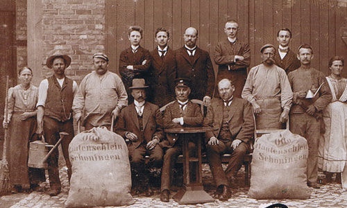 Foto der Gründungsmitglieder des Bankhaus Rautenschlein