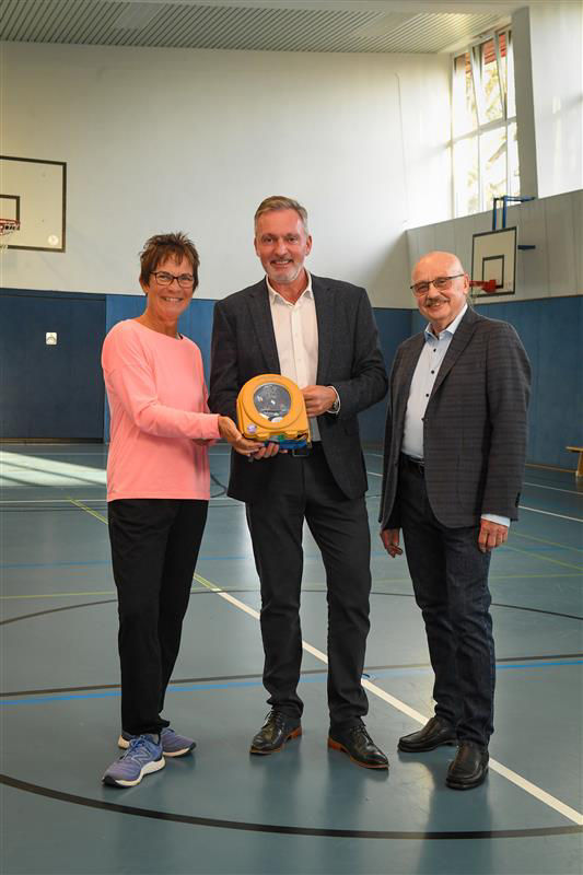 Sieglarer Turnverein neuer Defibrillator