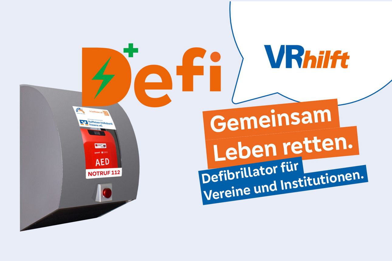 Jetzt für einen Defibrillator bewerben