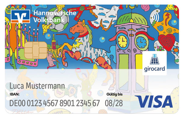 Girocard mit Della Design