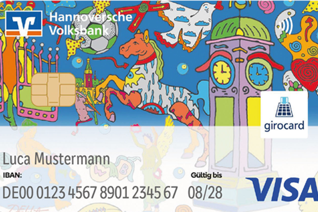 Girocard mit Della Design