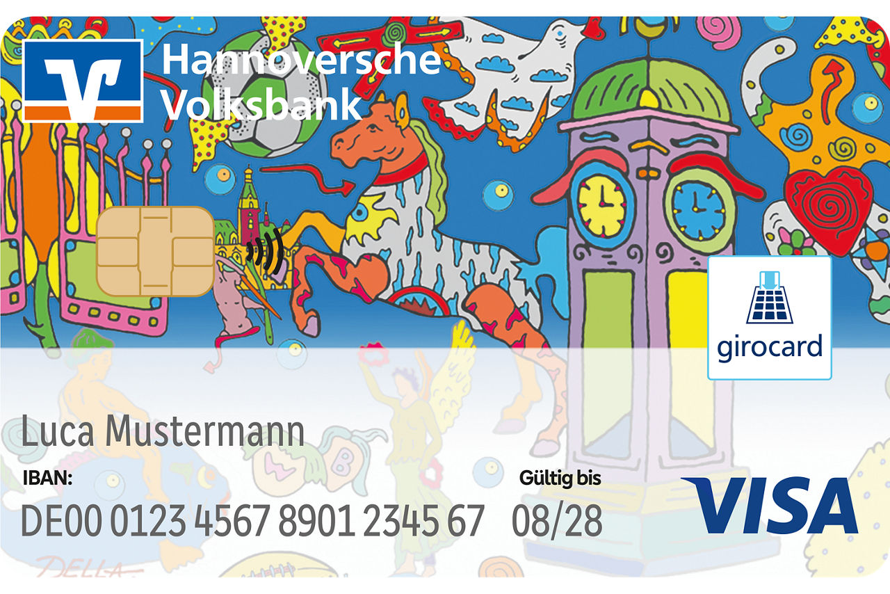 Girocard mit Della Design