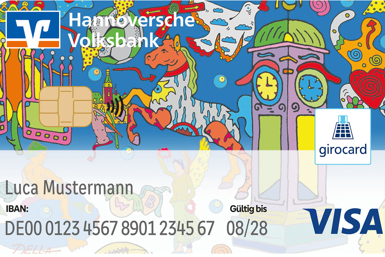 Girocard mit Della Design