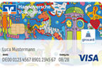 girocard mit dem Della-Motiv