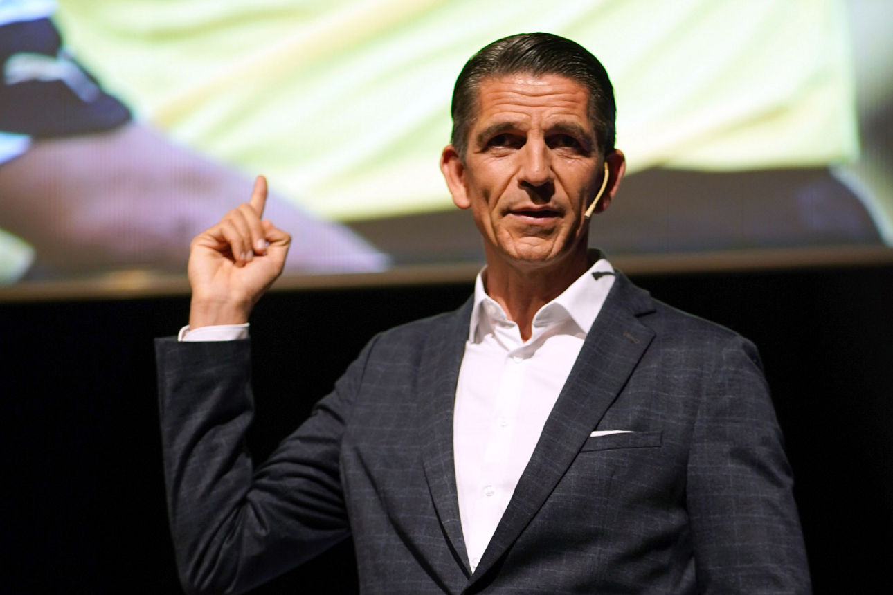 Deniz Aytekin referierte über Parallelen zwischen Sport und Unternehmertum