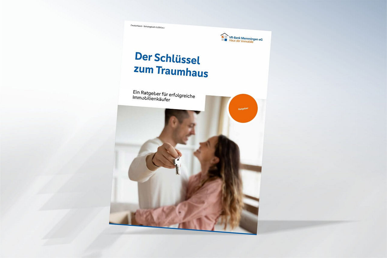 Titelbild der Ratgeber-Broschüre zum Thema: Der Schlüssel zum Traumhaus