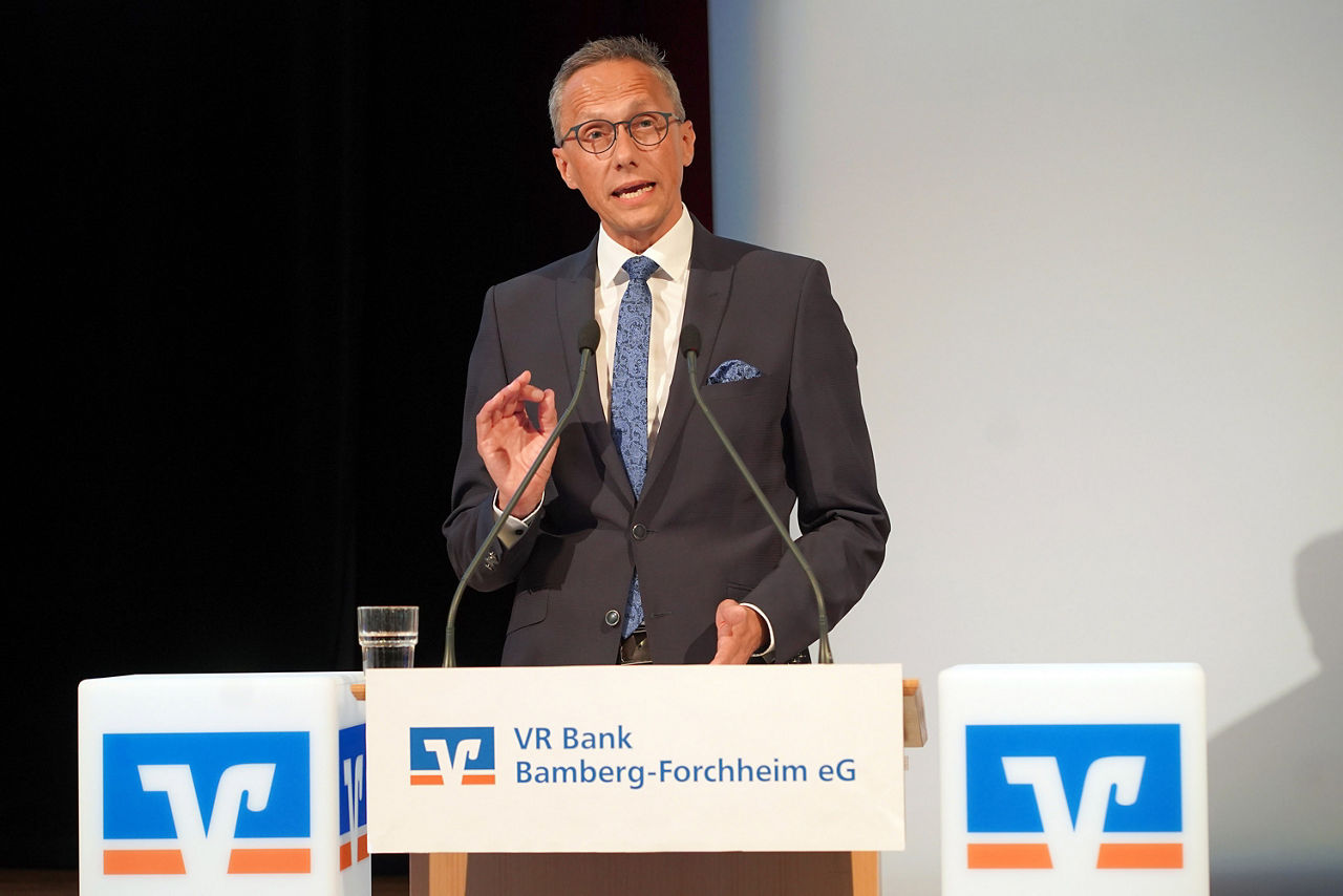 Der Vorstandsvorsitzende Joachim Hausner präsentierte eine beeindruckende Jahresbilanz 2024