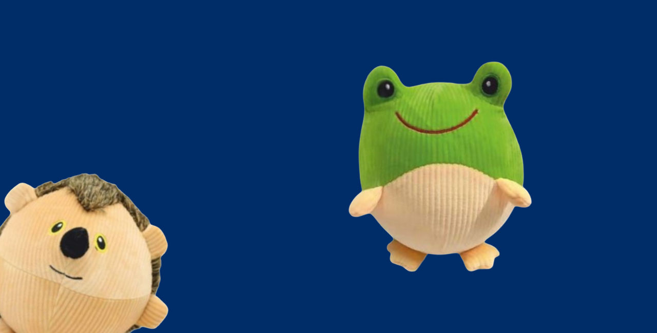 Plüschtier Knuffs - Frosch