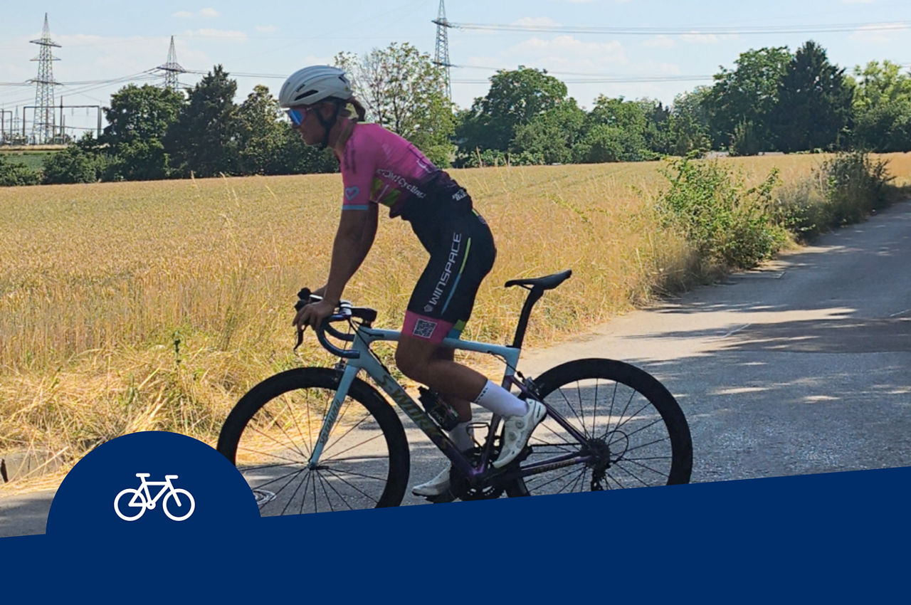 180 Km auf dem Rad