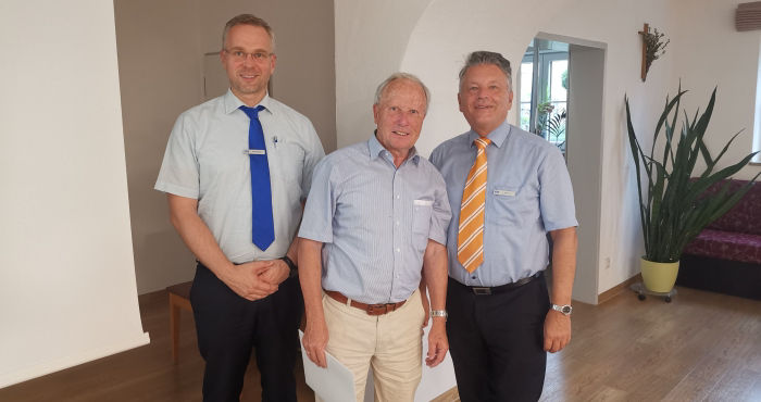 Mitgliederehrung bei der Infoversammlung in Dinkelscherben